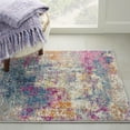 thumbnail image 1 of Nourison Passion Ivory/Multi 1'10" x 2'10" Area Rug, Painterly, Boho, Bed Room, Living Room, Dining Room, Kitchen, , Easy Cleaning, Non Shedding (2' x 3'), 1 of 9