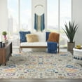 thumbnail image 1 of Nourison Passion Ivory/Multicolor 6'7" x 9'6" Area Rug, Boho, Moroccan, Bed Room, Living Room, Dining Room, Kitchen, , Easy Cleaning, Non Shedding (7' x 10'), 1 of 8