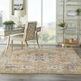 thumbnail image 1 of Nourison Passion Ivory/Yellow 8' x 10' Area Rug, Vintage, Boho, Bed Room, Living Room, Dining Room, Kitchen, , Easy Cleaning, Non Shedding (8' x 10'), 1 of 8