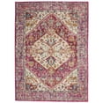 thumbnail image 1 of Nourison Passion Medallion Ivory/Pink 3'9" x 5'9" Area Rug, (4x6), 1 of 10