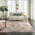 thumbnail image 1 of Nourison Passion Moroccan Multicolor 8' x 10' Area Rug, (8x10), 1 of 8