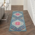 thumbnail image 1 of Nourison Passion Multicolor 2'2" x 10' Area Rug, Contemporary, French Country, Bed Room, Living Room, Dining Room, Kitchen, , Easy Cleaning, Non Shedding (10' Runner), 1 of 8