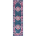 thumbnail image 1 of Nourison Passion Persian Blue 2'2" x 7'6" Area Rug, (2x8), 1 of 5