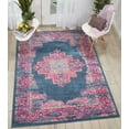 thumbnail image 1 of Nourison Passion Persian Blue 5'3" x 7'3" Area Rug, (5x7), 1 of 7