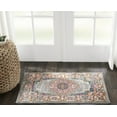 thumbnail image 1 of Nourison Passion Persian Grey 1'10" x 2'10" Area Rug, (2x2), 1 of 9