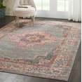 thumbnail image 1 of Nourison Passion Persian Grey 6'7" x 9'6" Area Rug, (7x10), 1 of 9