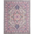 thumbnail image 1 of Nourison Passion Persian Light Grey/Pink 9' x 12' Area Rug, (9x12), 1 of 9