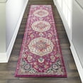 thumbnail image 1 of Nourison Passion Persian Pink 2'2" x 7'6" Area Rug, (2x8), 1 of 7
