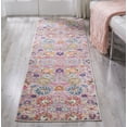 thumbnail image 1 of Nourison Passion Silver 2'2" x 10' Area Rug, Boho, Moroccan, Bed Room, Living Room, Dining Room, Kitchen, , Easy Cleaning, Non Shedding (10' Runner), 1 of 7