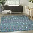 thumbnail image 1 of Nourison Passion Transitional Blue/Multicolor 3'9" x 5'9" Area Rug, (4x6), 1 of 9