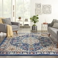 thumbnail image 1 of Nourison Passion Transitional Blue/Multicolor 8' x 10' Area Rug, (8x10), 1 of 9
