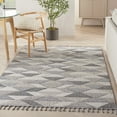 thumbnail image 1 of Nourison Paxton Modern & Contemporary Grey/Charcoal 5'3" x 7'11" Area Rug, (5x8), 1 of 8
