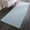 thumbnail image 1 of Nourison Perris Solid Sky Blue 2'3" x 8' Area Rug, (2x8), 1 of 8