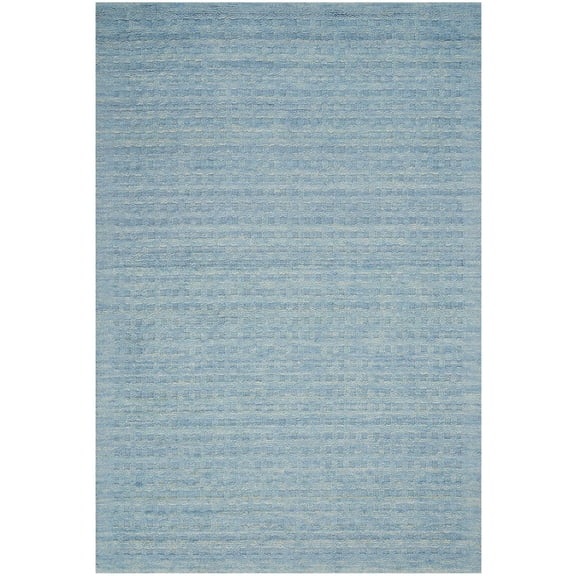 Nourison Perris Textured Indoor Area Rug Sky Blue 8' x 10'6"