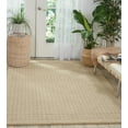 thumbnail image 1 of Nourison Perris Solid Taupe 5' x 7'6" Area Rug, (5x8), 1 of 7