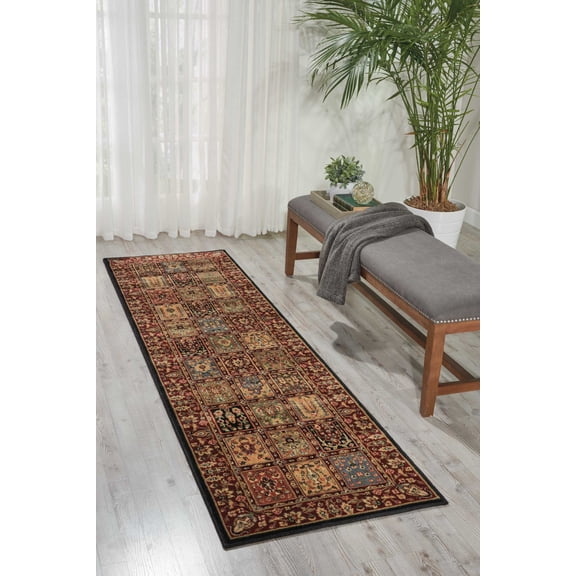 Nourison Persian Arts Persian Multicolor 9'6" x  13' Area Rug, (10x13)