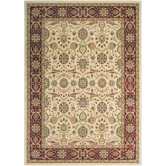 Nourison Persian Crown Cream Area Rug PC001 7'10" x 10'6"