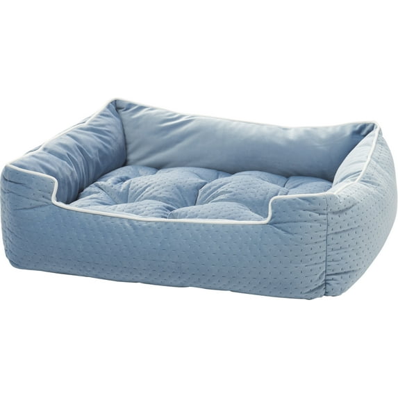 Nourison Pet Beds Quilted Blue 25" x 21" Pet Accessories