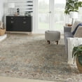 thumbnail image 1 of Nourison Petra 9'3" x 12'7" Blue All-over design Indoor Rug, 1 of 9