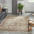 thumbnail image 1 of Nourison Petra Ivory 3'11" x 5'11"Area Rug, Traditional, Persian, Easy Cleaning, Non Shedding, Bedroom, Living Room, Dining Room, Kitchen, (4' x 6'), 1 of 9