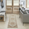 thumbnail image 1 of Nourison Petra Persian Ivory/Rust 2'3" x 10'2" Area Rug (2x10), 1 of 7