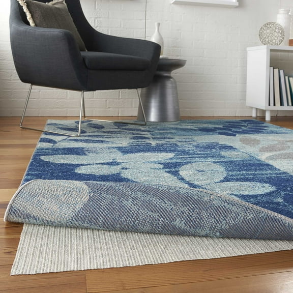 Nourison Polyester Rug Pad, 1.80" x 3.40", Off-White