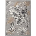 thumbnail image 1 of Nourison Pompeii PMP01 Indoor only Area Rug - Grey 5'3" x 7'3", 1 of 8