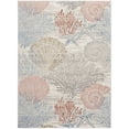 thumbnail image 1 of Nourison Pompeii Nautical Indoor Rug Multicolor 5'3" x 7'3", 1 of 8