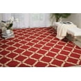 thumbnail image 1 of Nourison Portico Geometric Red 8' x 10'6" Area Rug, (8x11), 1 of 6