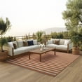 thumbnail image 1 of Nourison Positano 10' x 14' Terracotta Ivory Modern Rug, 1 of 10