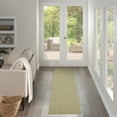thumbnail image 1 of Nourison Positano 2'2" x 8' Green Modern Rug, 1 of 11