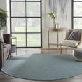 thumbnail image 1 of Nourison Positano Indoor/Outdoor Aqua 8' x round Area Rug, (8 Round), 1 of 11