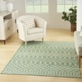 thumbnail image 1 of Nourison Positano Indoor/Outdoor Blue Green 7' x 10' Area Rug (7x10), 1 of 9