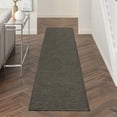 thumbnail image 1 of Nourison Positano Indoor/Outdoor Charcoal 2'2" x 10' Area Rug, (2x10), 1 of 9