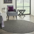thumbnail image 1 of Nourison Positano Indoor/Outdoor Charcoal 6' x ROUND Area Rug, (6 Round), 1 of 11