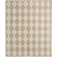 thumbnail image 1 of Nourison Positano 5' x 7' Jute Diamond Modern Flatweave Indoor/Outdoor Rug, 1 of 11