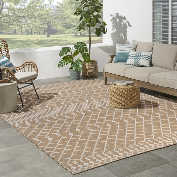 Nourison Positano Indoor/Outdoor Jute 8' x 10' Area Rug (8x10)