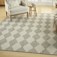 thumbnail image 1 of Nourison Positano Indoor/Outdoor Light Grey 7' x 10' Area Rug (7x10), 1 of 9