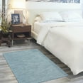 thumbnail image 1 of Nourison Positano Indoor/Outdoor Modern Solid Aqua 3' x 5' Area Rug, 1 of 8