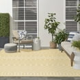 thumbnail image 1 of Nourison Positano Indoor/Outdoor Yellow 9' x 12' Area Rug (9x12), 1 of 9