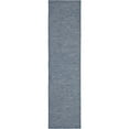 thumbnail image 1 of Nourison Positano Solid Indoor Outdoor Rug Navy Blue 2' x 6', 1 of 11