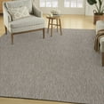 thumbnail image 1 of Nourison Practical Solutions Outdoor Grey Mocha 8' x 10' Area Rug (8x10), 1 of 10