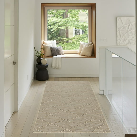 Nourison Practical Solutions Outdoor Natural 3' x 5' Area Rug (3x5)