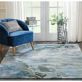 thumbnail image 1 of Nourison Prismatic Abstract Grey/Slate 5'6" x 7'5" Area Rug, (6x7), 1 of 8