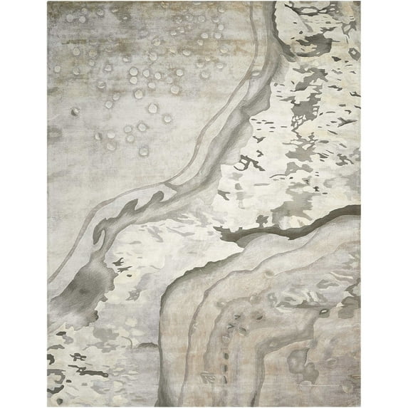 Prismatic Area Rug, Silver Cloud, 7'9" x 9'9"