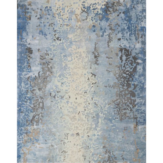 Nourison Prismatic Area Rug Denim 7'9" x 9'9"