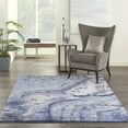 thumbnail image 1 of Nourison Prismatic Modern Abstract Blue 5'6" x 7'5" Area Rug, (6' x 8'), 1 of 8