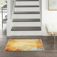 thumbnail image 1 of Nourison Prismatic Modern Abstract Gold/Multicolor 2' x 3' Area Rug, (2x3), 1 of 7