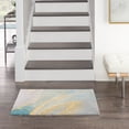 thumbnail image 1 of Nourison Prismatic Modern Abstract Grey/Seafoam 2' x 3' Area Rug, (2x3), 1 of 7