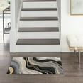 thumbnail image 1 of Nourison Prismatic Modern Charcoal Grey 2' x 3' Area Rug (2x3), 1 of 7